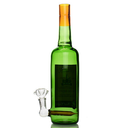 12" Jamerson Liquor Bottle 420 High with 14mm Male Bowl