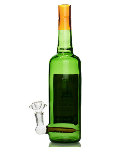 12" Jamerson Liquor Bottle 420 High with 14mm Male Bowl
