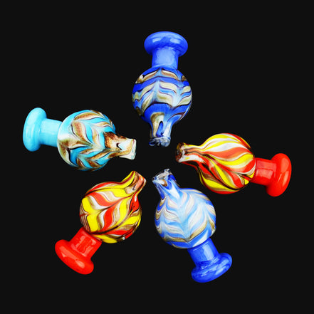 Carb Cap Fancy American Colors Art - LA Wholesale Kings