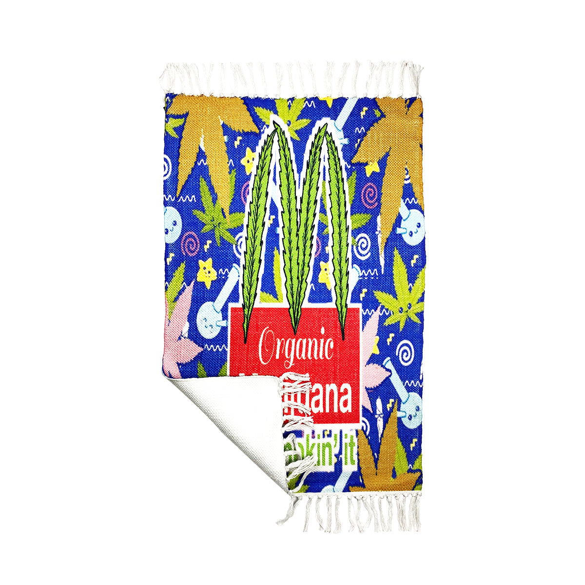 Handloom Printed I'm Smokin it Art Design Doormat Size 2ft x 3ft