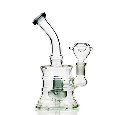 6" Drum Lines Body Bong with Shower 14mm Male Bowl - LA Wholesale Kings