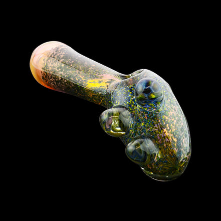 7" Dicro Frit Marble Hammer Spoon Hand Pipe 200g - LA Wholesale Kings