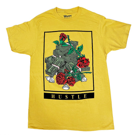 Hustle Short Sleeve T-Shirt 100% Cotton - Pack of 6 Units  1S, 2M, 2L, 1XL