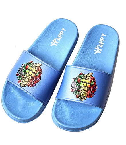 Lion Slide Sandals - Pack of 4 Sizes - 7, 9, 11, 12
