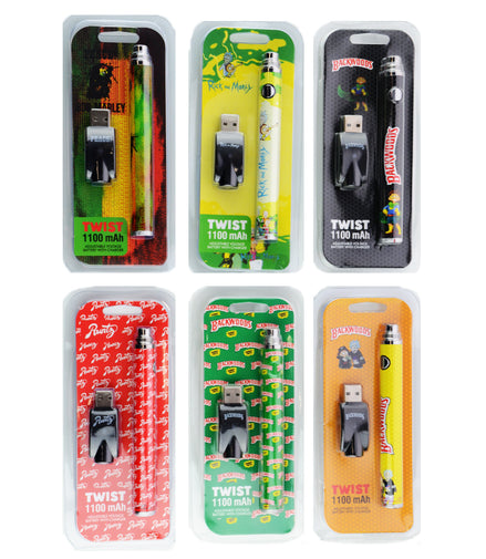 Twist Adjustable Voltage ( 1100 mAh) Battery with Charger - LA Wholesale Kings