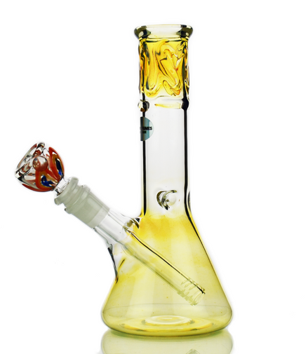 9" American Made Fumed Glass Beaker - LA Wholesale Kings