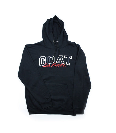 6 Pieces Pack of Black Hoodie "GOAT" 1S-2M-2L-1XL