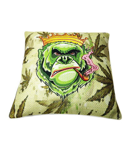 Handloom Gorilla Printed Cushions Size 1.5ft x 1.5ft