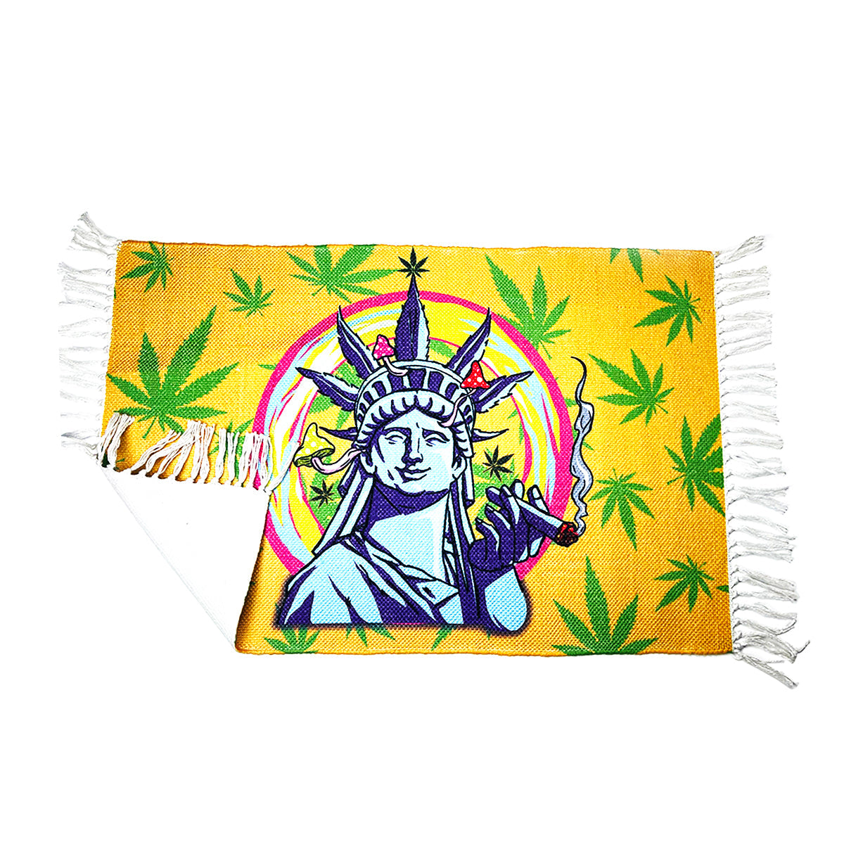 Handloom Printed Liberty Design Doormat Size 2ft x 3ft