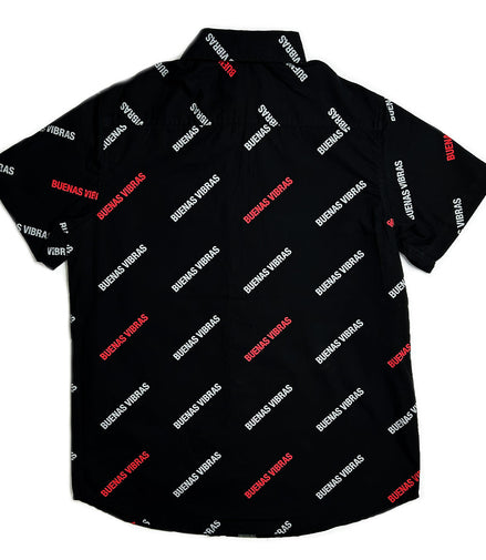 Buenas Vibras Woven Short-Sleeve, Pack of 6 Units 1S, 2M, 2L, 1XL