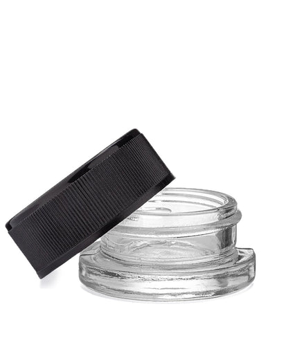 7ML Glass Jar/Plastic Lid - LA Wholesale Kings
