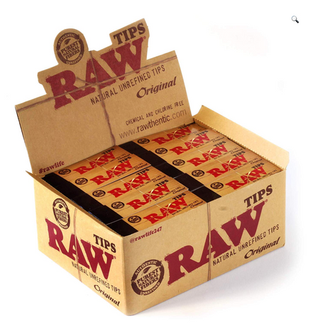 Raw Tips 50 Per Box, 50 Tips Per Pack - LA Wholesale Kings