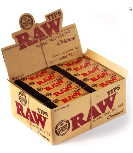 Raw Tips 50 Per Box, 50 Tips Per Pack - LA Wholesale Kings