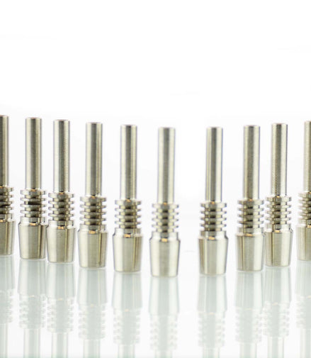 2" Metal Titanium Nails for Dabbing Straws - LA Wholesale Kings