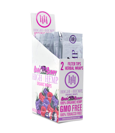 High Hemp Bare Barry Wrap 2 wraps per pack. 25 packs per box. - LA Wholesale Kings
