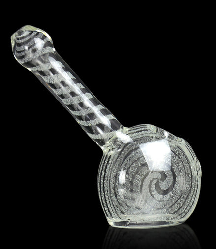 6" Glow in Dark Bubbler Giraffe Neck Design APROX 200 Grams - LA Wholesale Kings