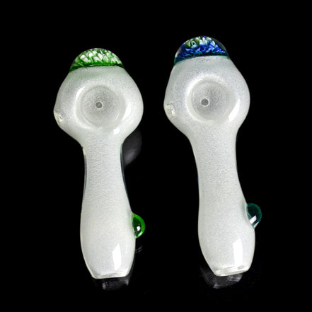 5" Glow in Dark Hand Pipe Flower Head Design Locket - LA Wholesale Kings