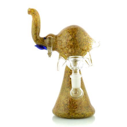 8" Elephant Water Pipe Frit Color Art - LA Wholesale Kings