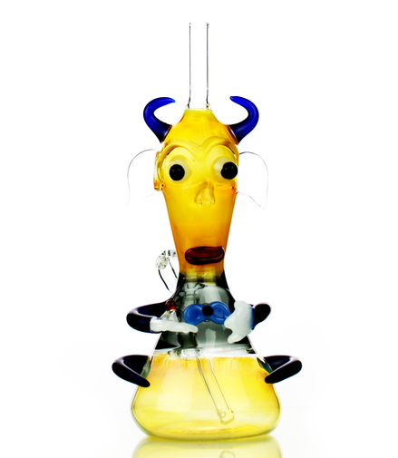 9" Alien Ricky Bong with 14mm Male Bowl - LA Wholesale Kings