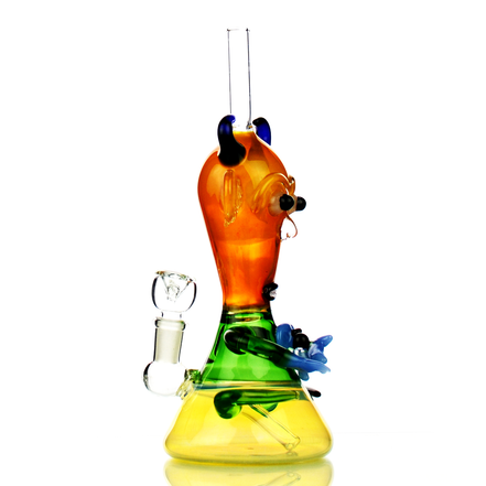 9" Alien Ricky Bong with 14mm Male Bowl - LA Wholesale Kings