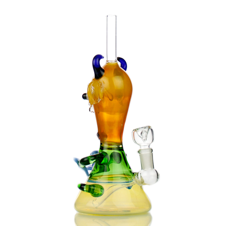 9" Alien Ricky Bong with 14mm Male Bowl - LA Wholesale Kings