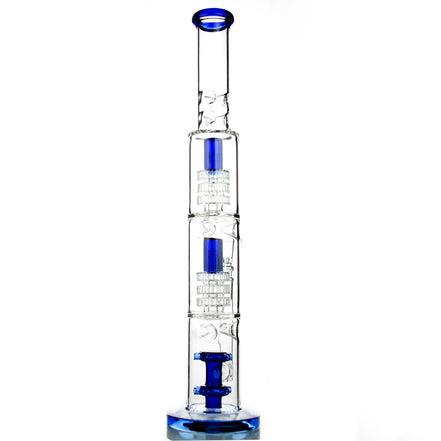 22" Multi-Chamber Percs and Metrix Bong with 18mm Male Bowl - LA Wholesale Kings