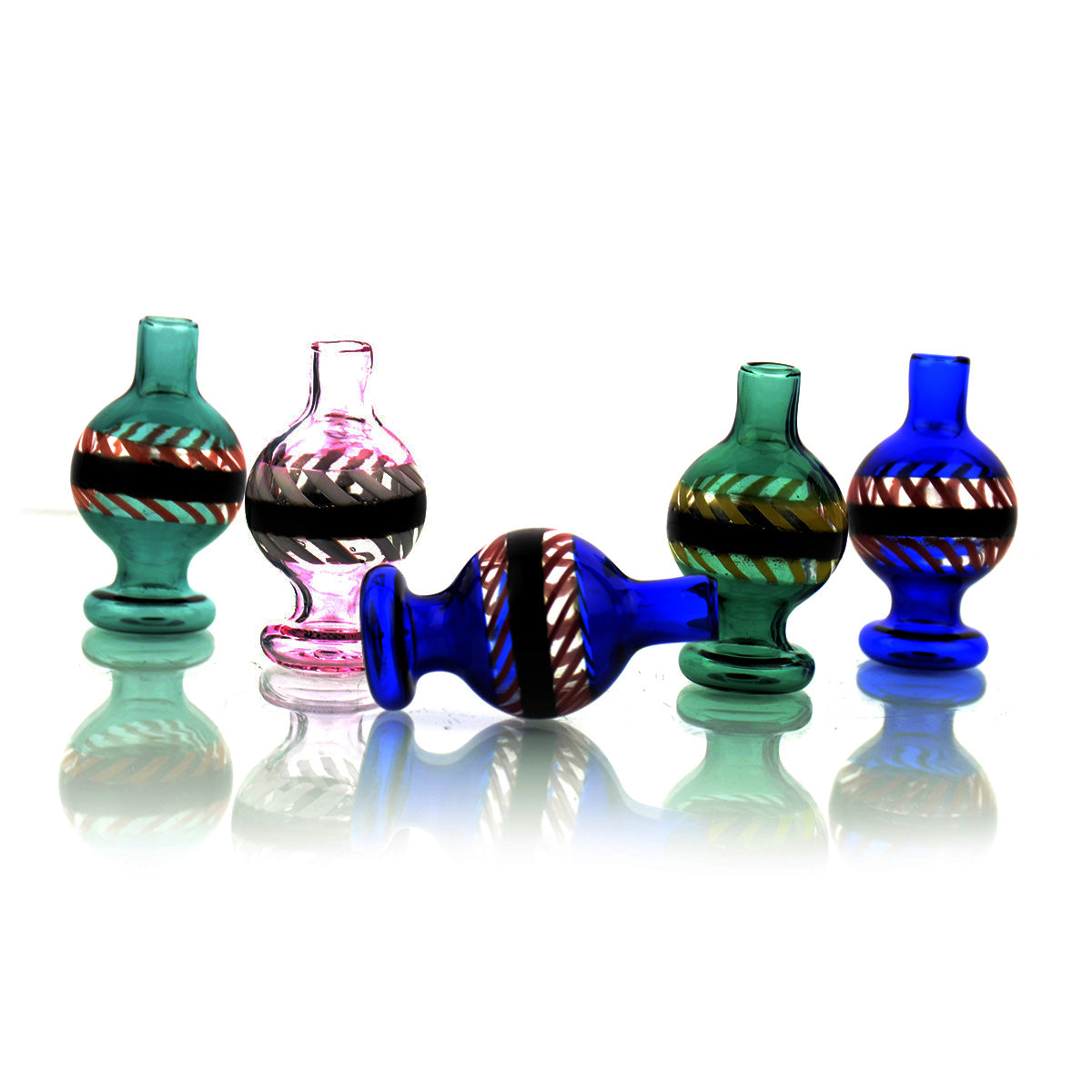 Carb Cap Color Tube Glass Twisting Art - LA Wholesale Kings