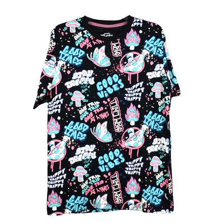 Good Vibe 100% Cotton T-Shirt, Pack of 6 Units 1S, 2M, 2L, 1XL