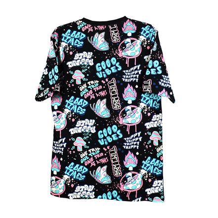 Good Vibe 100% Cotton T-Shirt, Pack of 6 Units 1S, 2M, 2L, 1XL