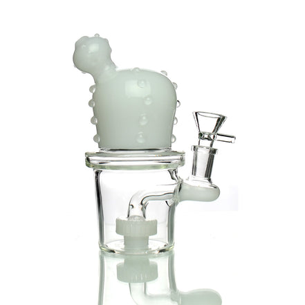 6" Cactus Water Bong with Round Shower and 14mm Male Bowl