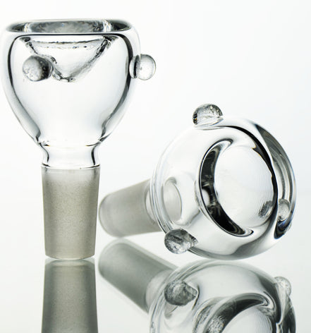 Clear Glass Bowl 14mm Male - LA Wholesale Kings