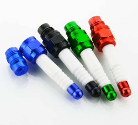 2.5" Spark Plug metal chillum Pipe HAND PIPE - LA Wholesale Kings