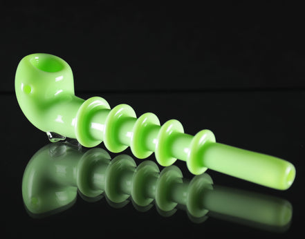 7” Sherlock Hand Pipe American made Milky tube - LA Wholesale Kings