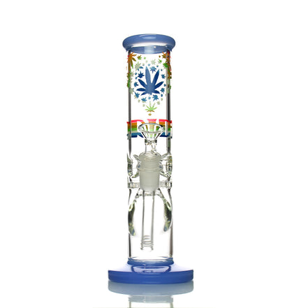 10" Pride Straight Shooter with Honeycomb and 14mm Male Bowl