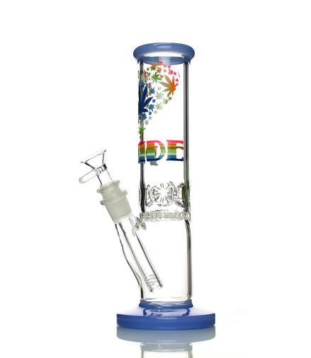 10" Pride Straight Shooter with Honeycomb and 14mm Male Bowl