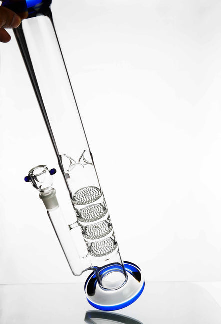 18" 4 honeycomb Water Pipe - LA Wholesale Kings