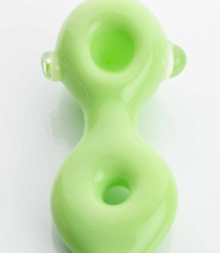 4.5" Hand Pipe Milky Donut Spoon - LA Wholesale Kings