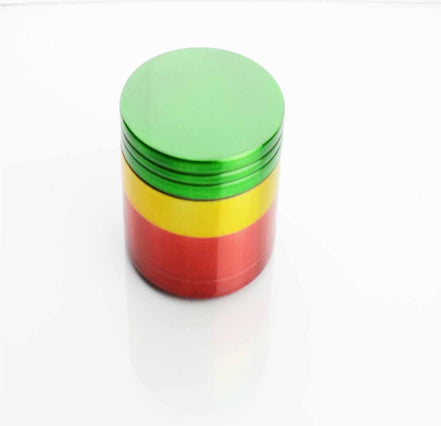32MM  Metal Rasta Colored Grinder - LA Wholesale Kings