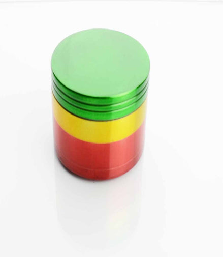 32MM  Metal Rasta Colored Grinder - LA Wholesale Kings