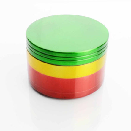 100mm Rasta Grinder 4 Parts - LA Wholesale Kings