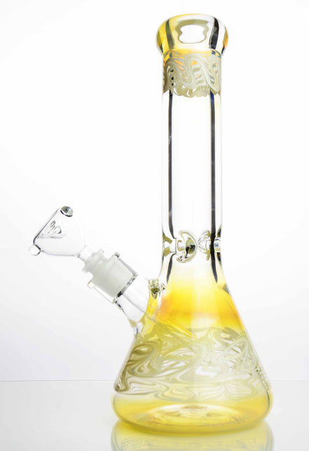 12" American Beaker Fumed Fancy 9mm Glass - LA Wholesale Kings