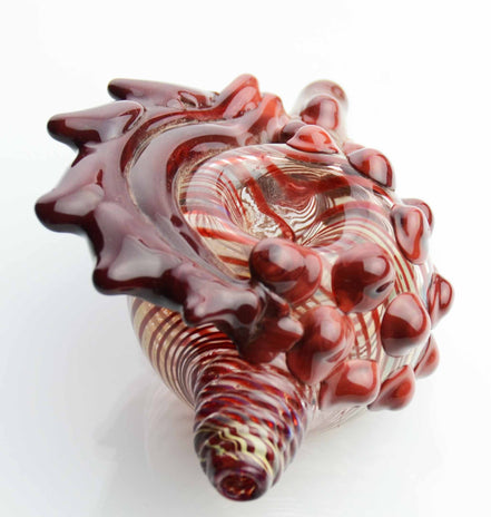 4.5" Hand Pipe sea Shell Design 150-160 Grams - LA Wholesale Kings