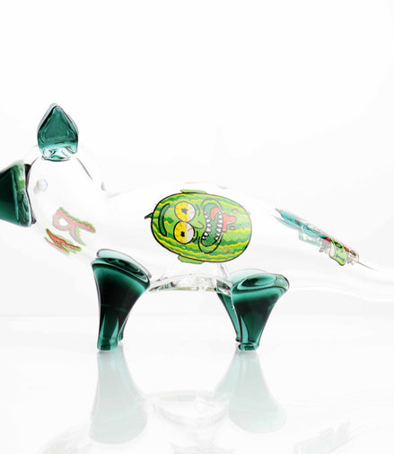 5" Hand Pipe Fox Design - LA Wholesale Kings