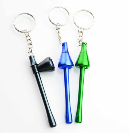 2.5" Keychain metal Hand Pipe - LA Wholesale Kings