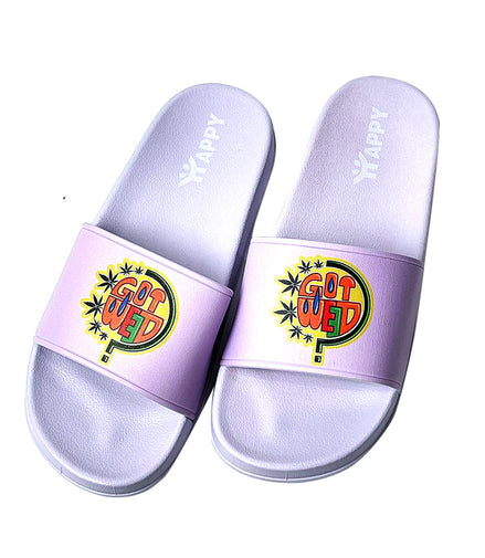 Got Weed Slide Sandals - Pack of 4 Sizes - 7, 9, 11, 12
