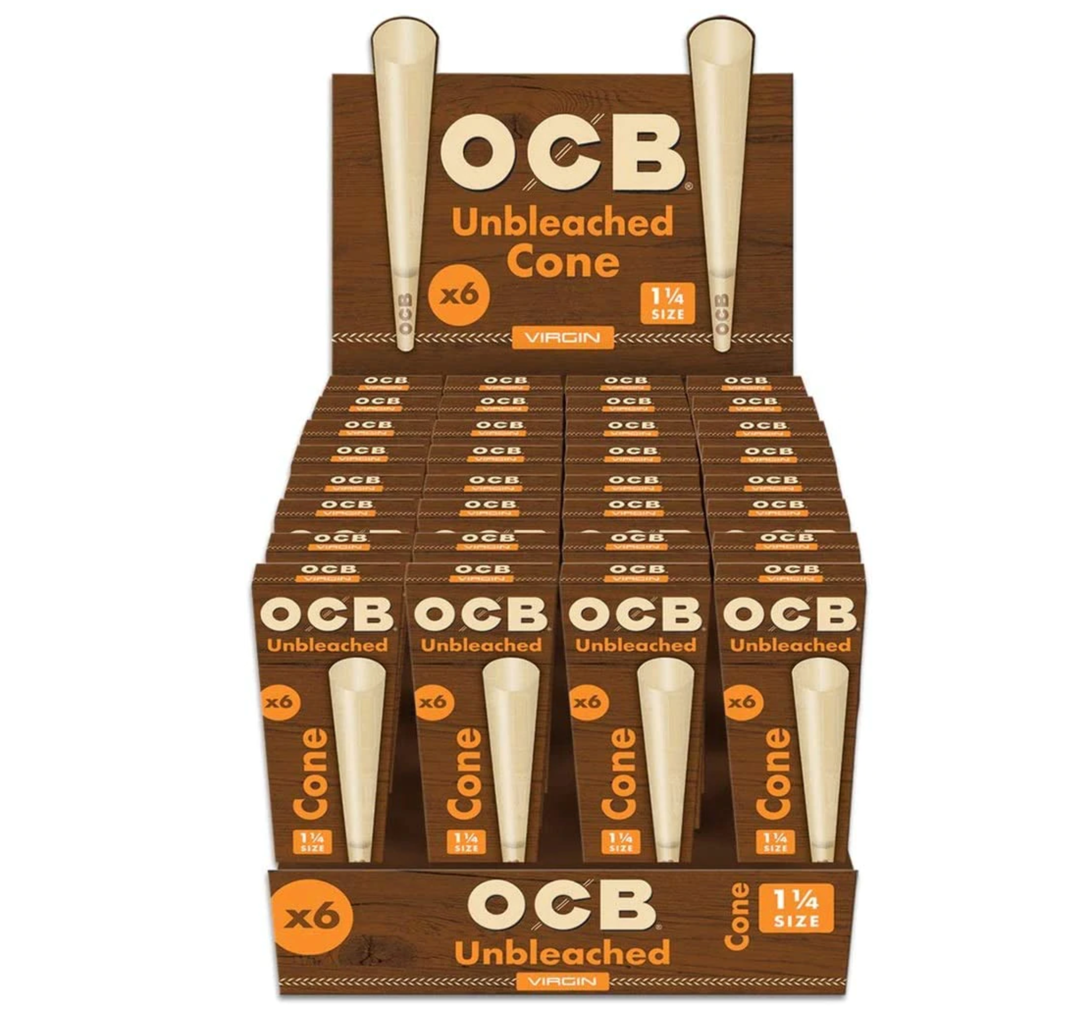 Unbleached OCB Virgin 1 1/4