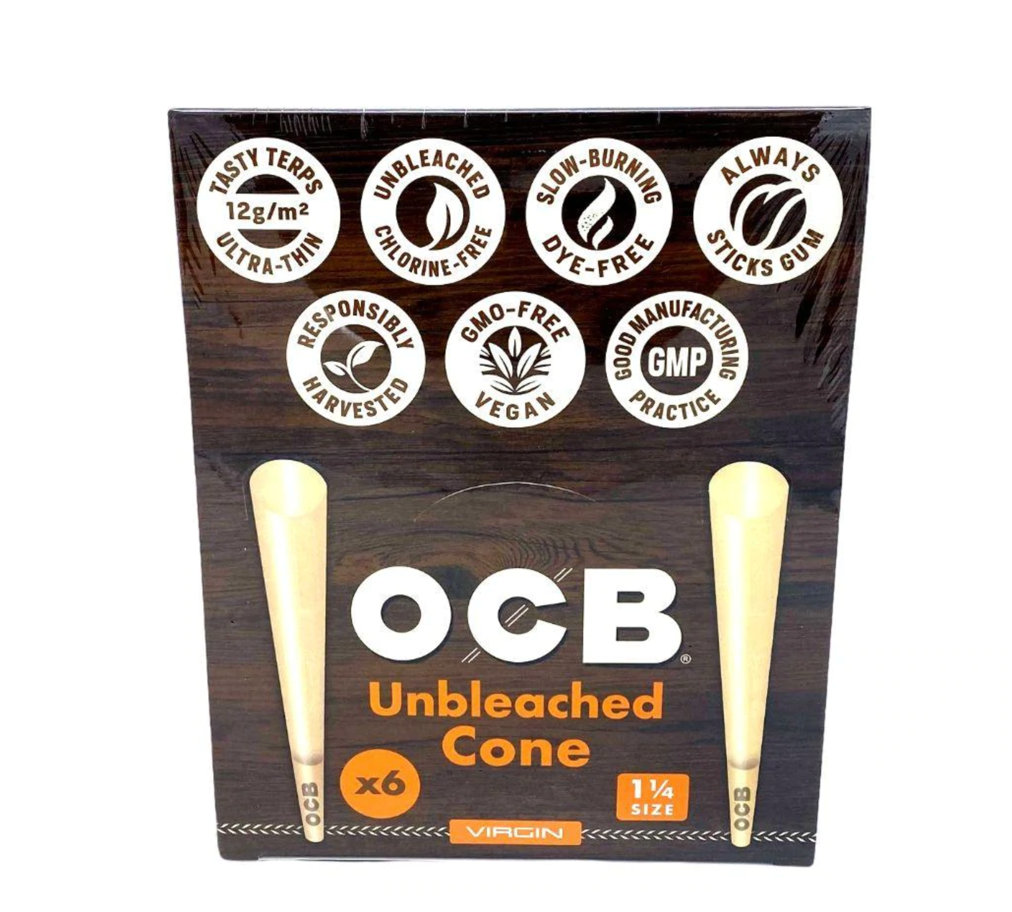 Unbleached OCB Virgin 1 1/4