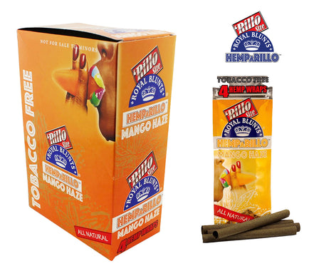RILLO SIZE ROYAL BLUNTS A RILLO MANGO HAZE TOBACCO FREE - LA Wholesale Kings