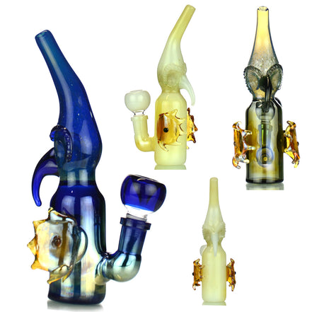 7" Alien Water Pipe with 14mm Male Bowl
