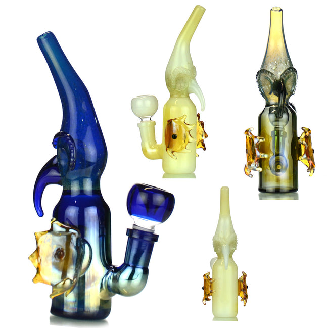 7" Alien Water Pipe with 14mm Male Bowl